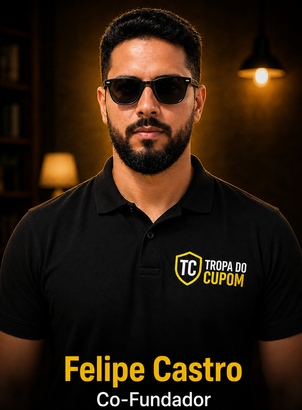 Felipe Castro, fundador da Tropa do Cupom