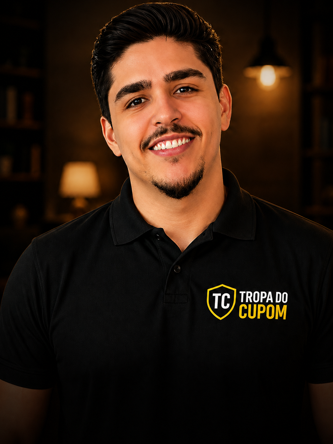 Luiz Carlos, fundador da Tropa do Cupom